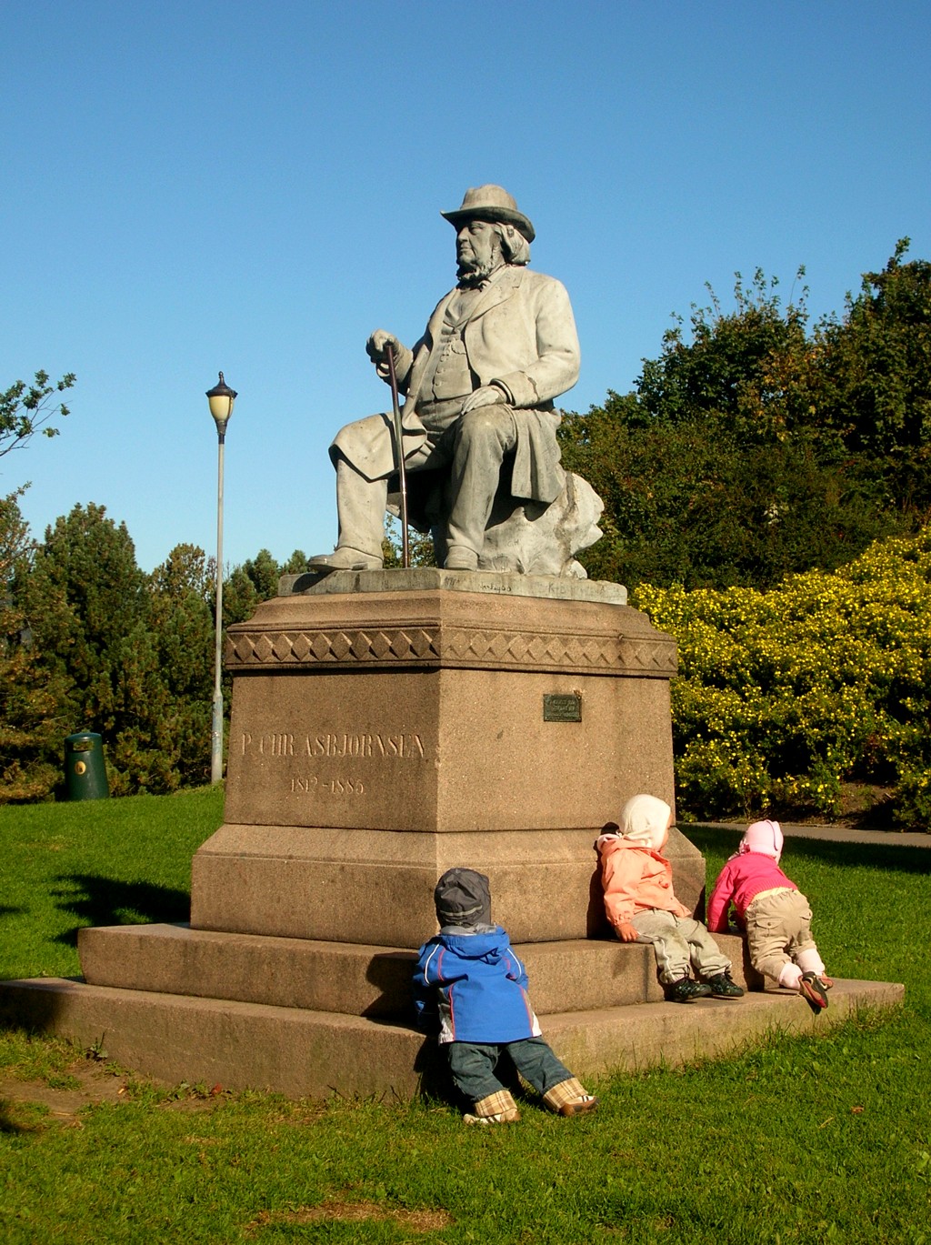 Peter Christen Asbjørnsen by Brynjulf Bergslien