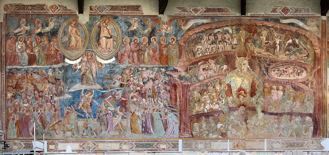 Last Judgement and Hell by Buonamico Buffalmacco
