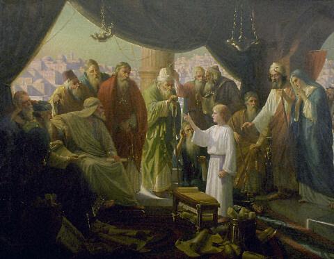 The Christ Child in the Temple by C. F. Goldie