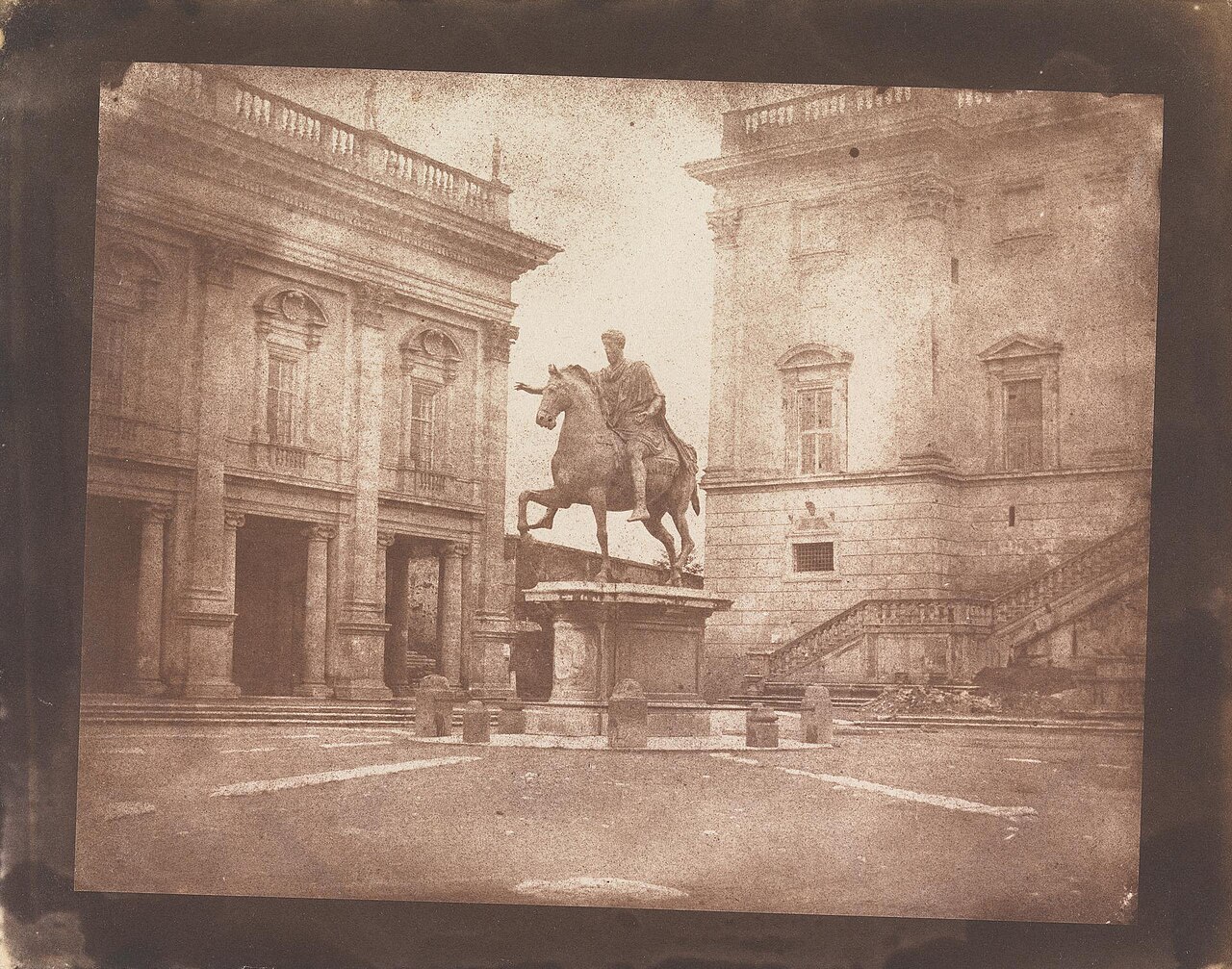 Statue of Marcus Aurelius, Capitoline, Rome by Calvert Jones