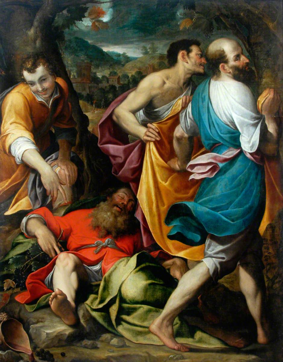 The Drunkenness of Noah by Camillo Procaccini