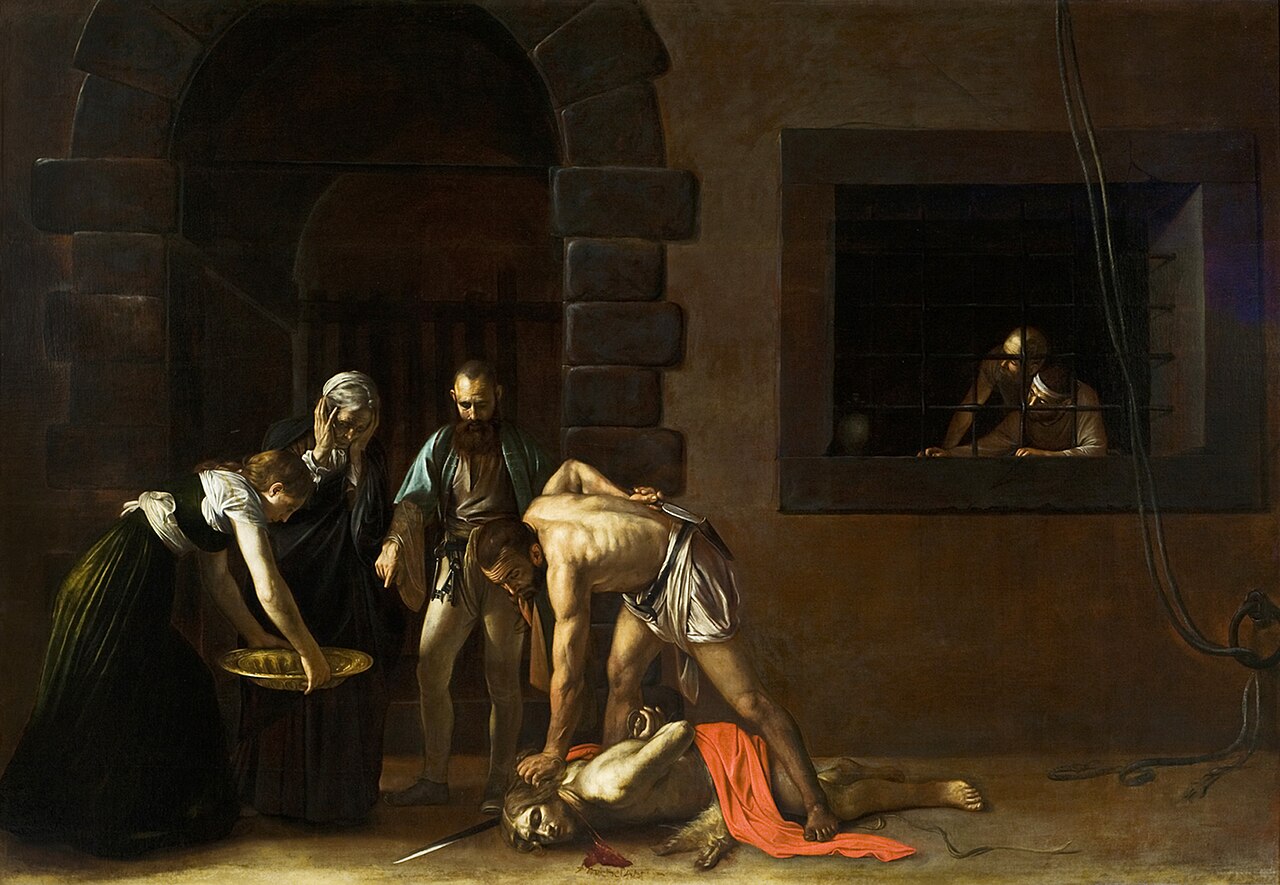 The Beheading of Saint John the Baptist by Caravaggio