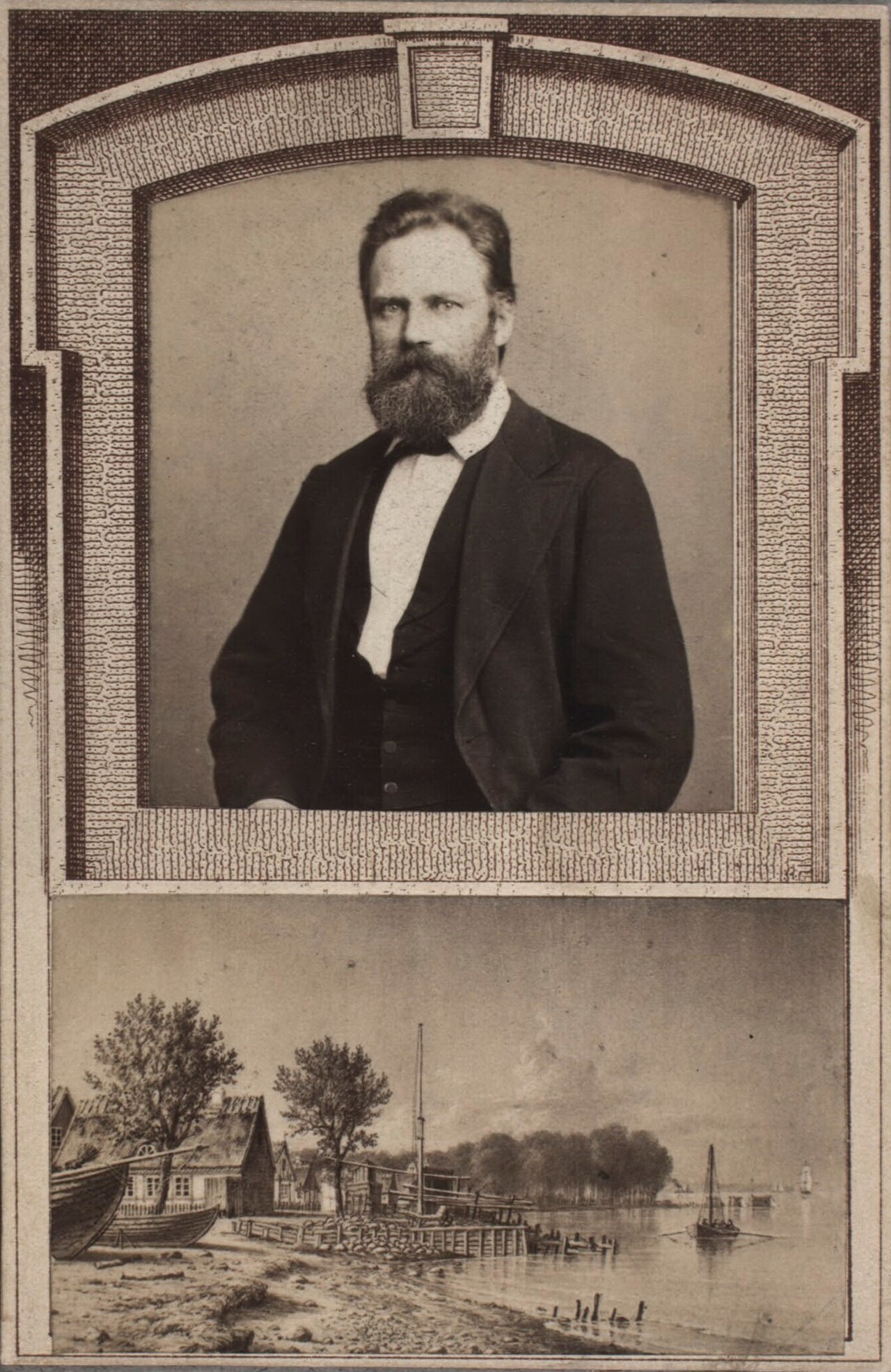 Portrait of Carl Baagøe