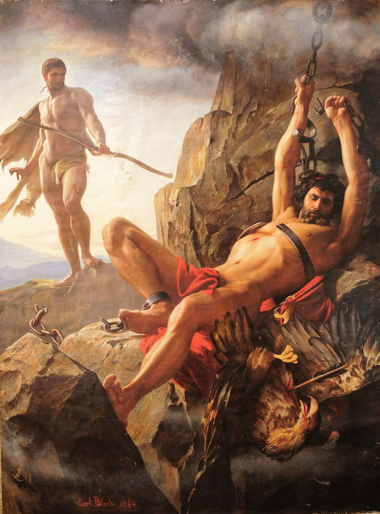 Prometheus' Liberation by Carl Bloch