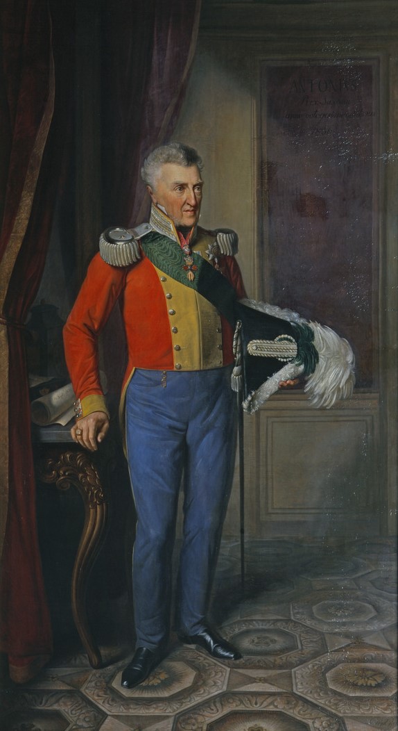 Anton, King of Saxony by Carl Christian Vogel von Vogelstein