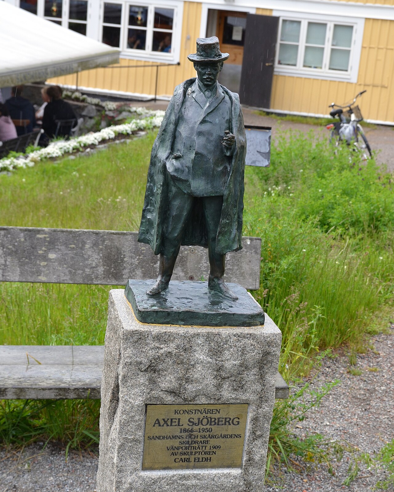 Artist Axel Sjöberg 1866–1950 by Carl Eldh