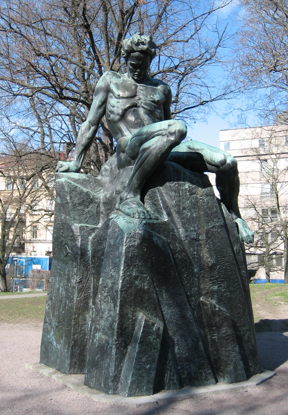 Strindberg Monument by Carl Eldh