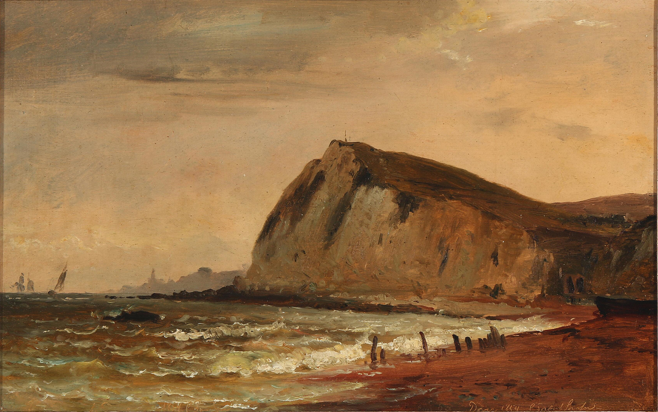 View of Dover by Carl Frederik Sørensen