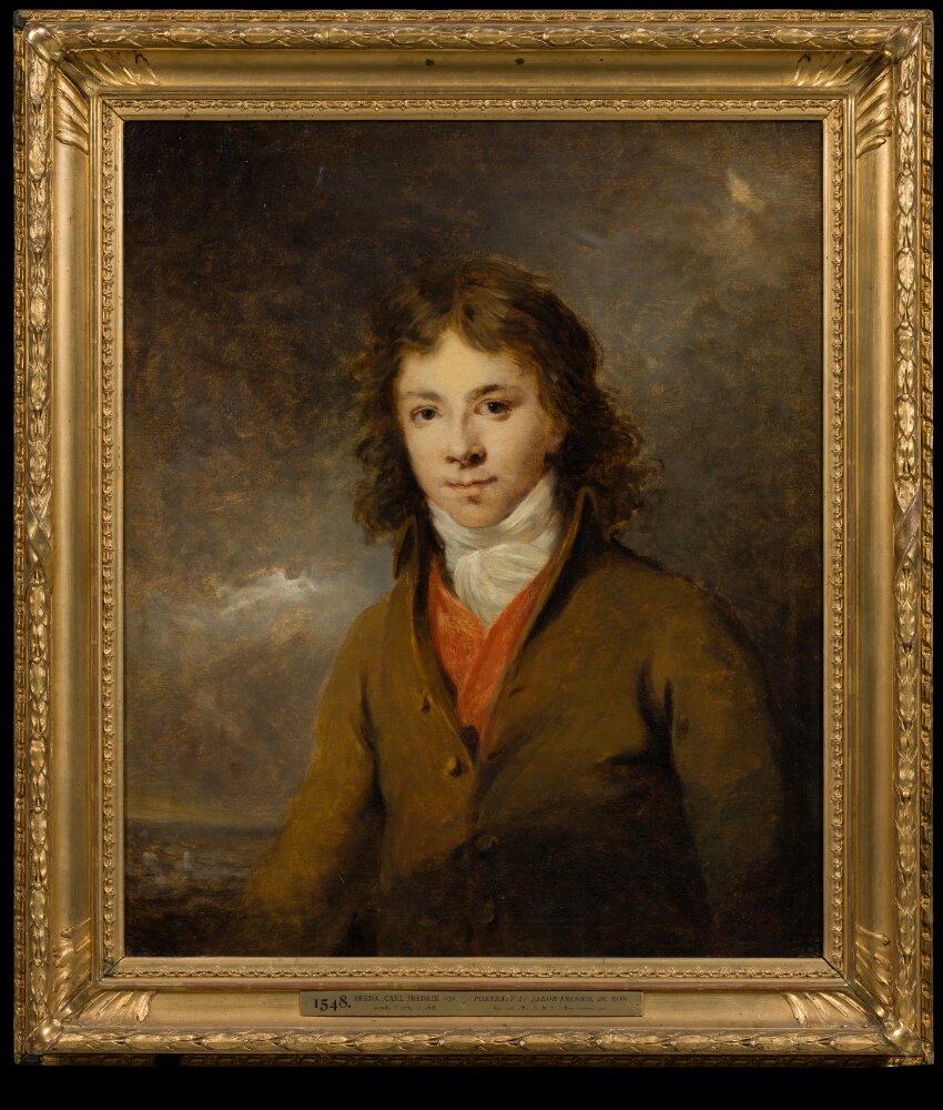 Jacob Fredrik de Ron by Carl Frederik von Breda