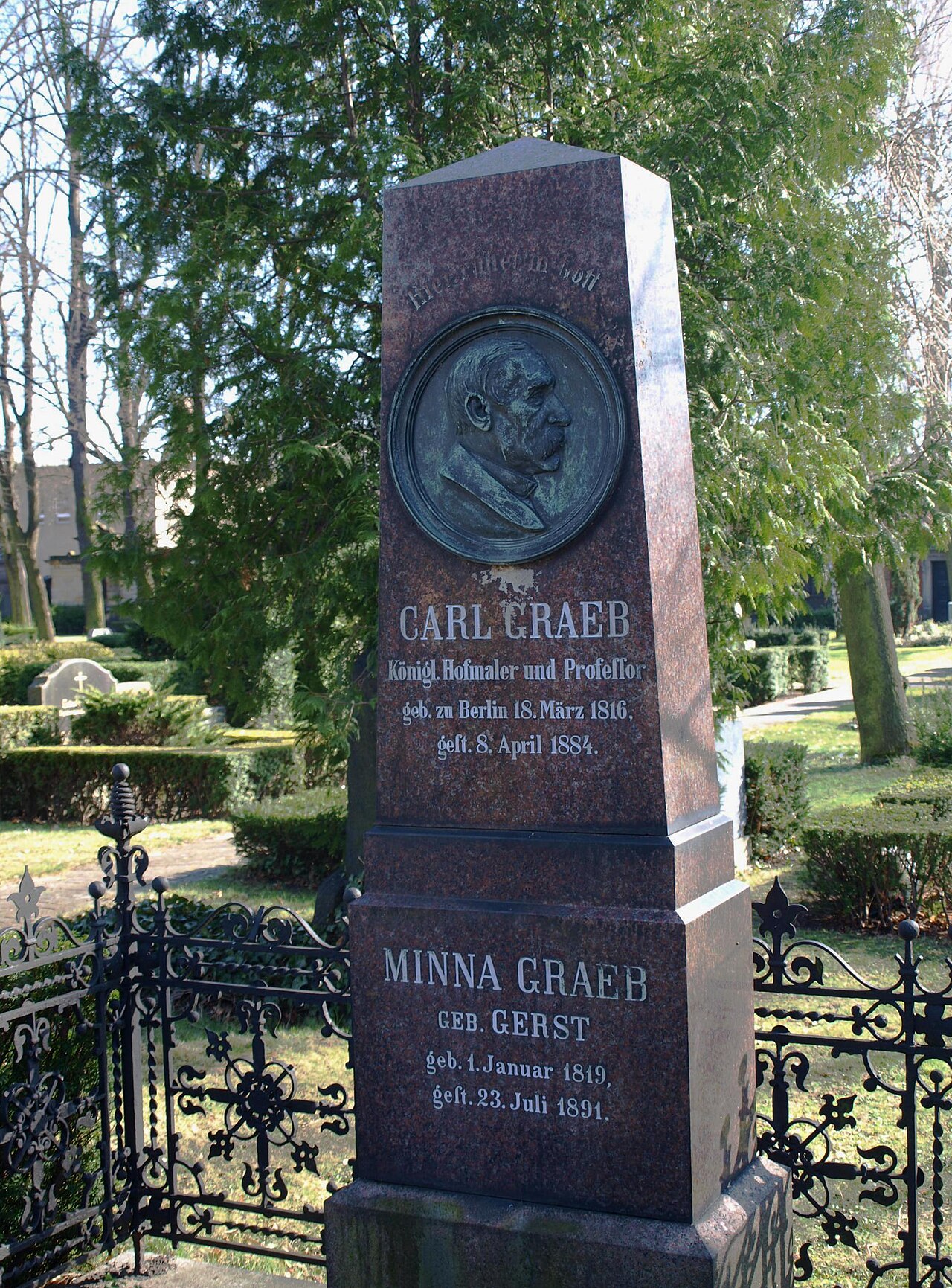 Portrait of Carl Graeb