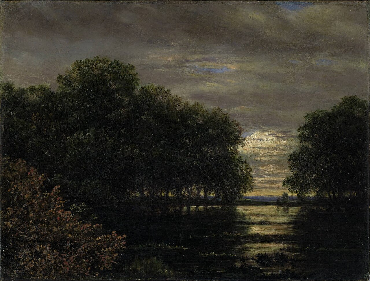 Flood in the Rosental Valley, Leipzig by Carl Gustav Carus