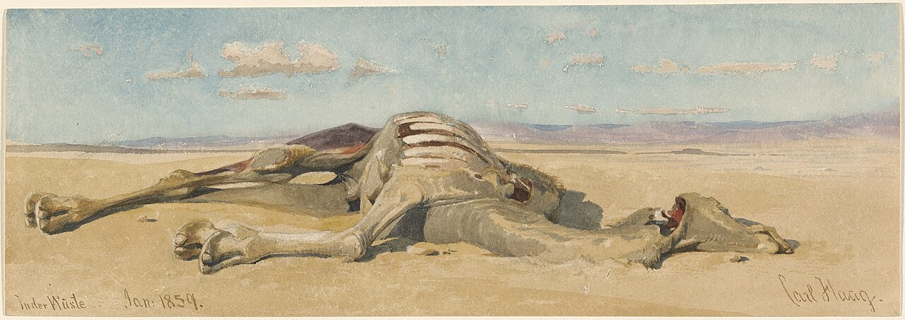 In der Wüste (In the Desert) by Carl Haag