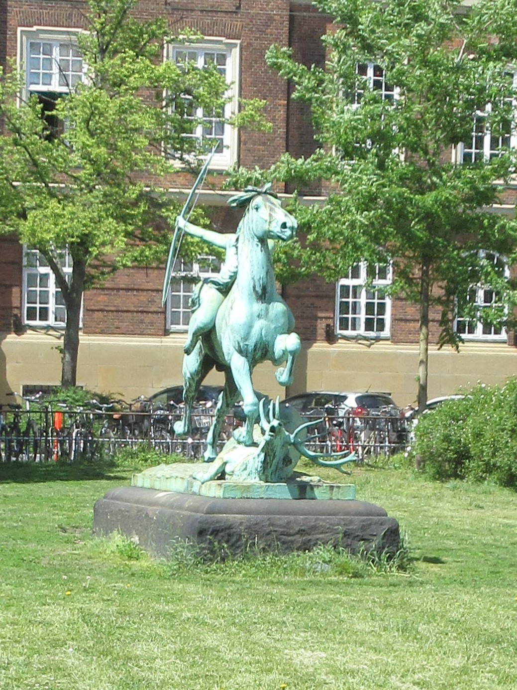 Diana on Horseback by Carl Johan Bonnesen