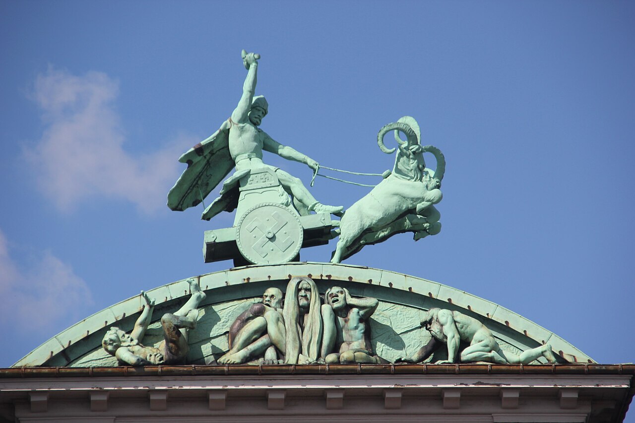 Thor sculpture by Carl Johan Bonnesen