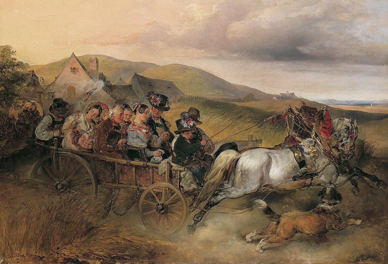 The Wedding Journey by Carl Schindler
