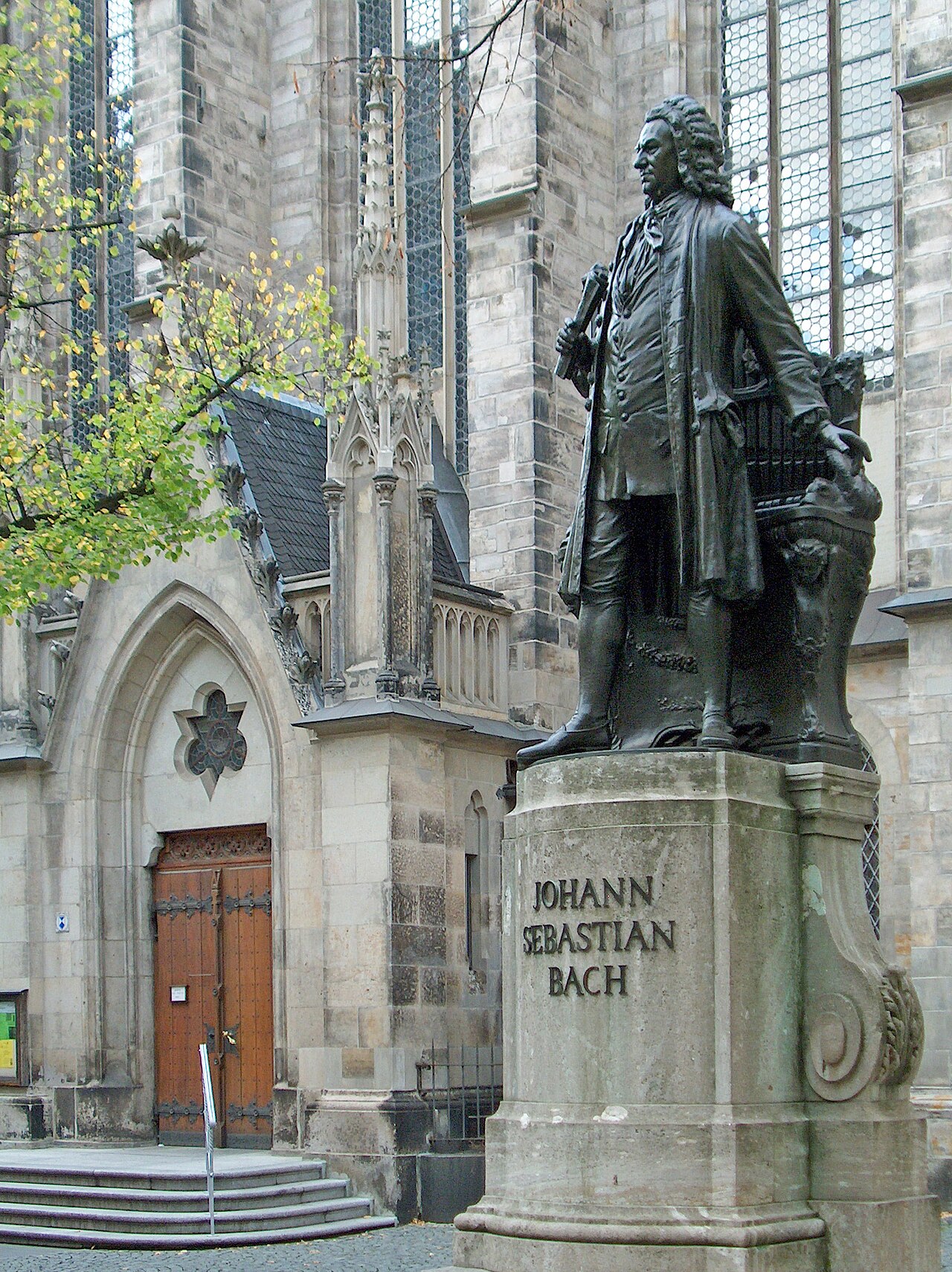 New Bach monument by Carl Seffner