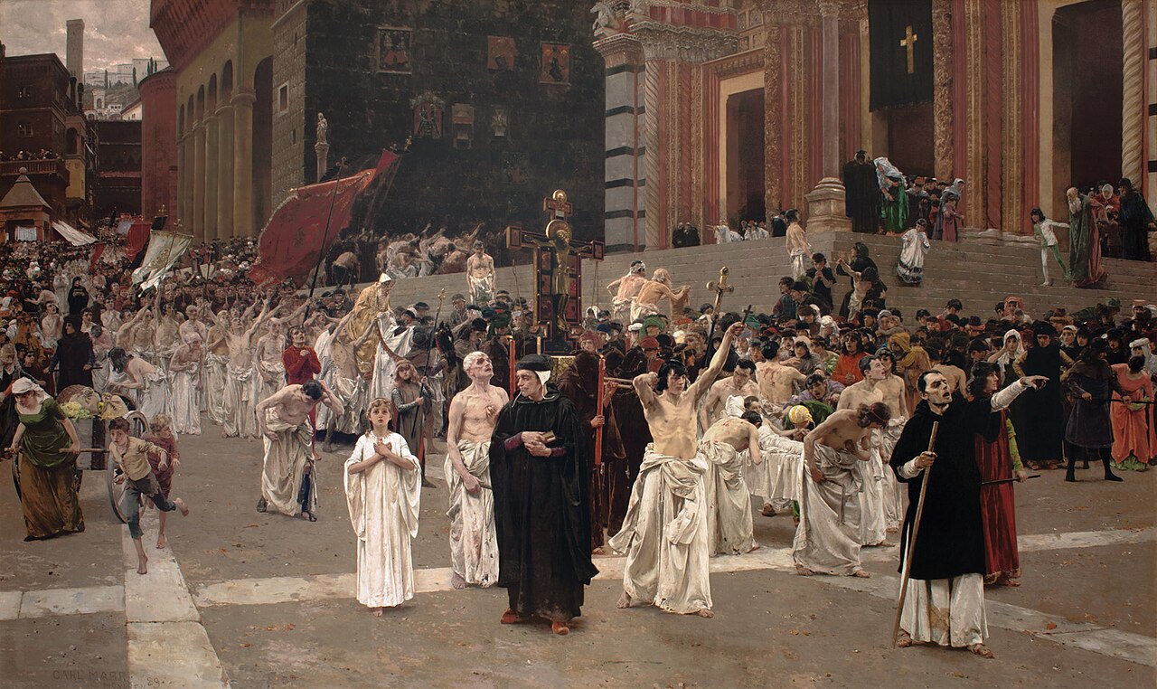 The Flagellants by Carl von Marr