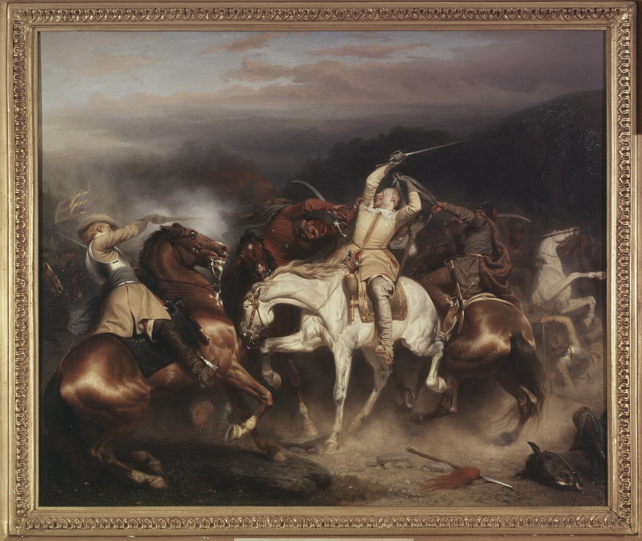 King Gustav II Adolf of Sweden at Stuhm by Carl Wahlbom
