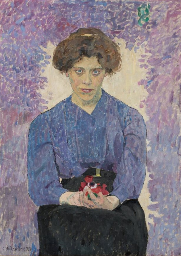 Maj Bring (1880–1971), artist by Carl Wilhelmson