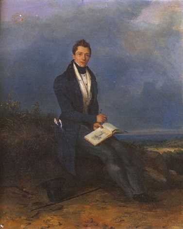 Portrait of François Michel Denis de Hansy by Carle Vernet