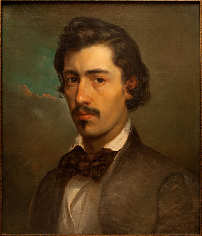 Carlo Brioschi: Self Portrait by Carlo Brioschi