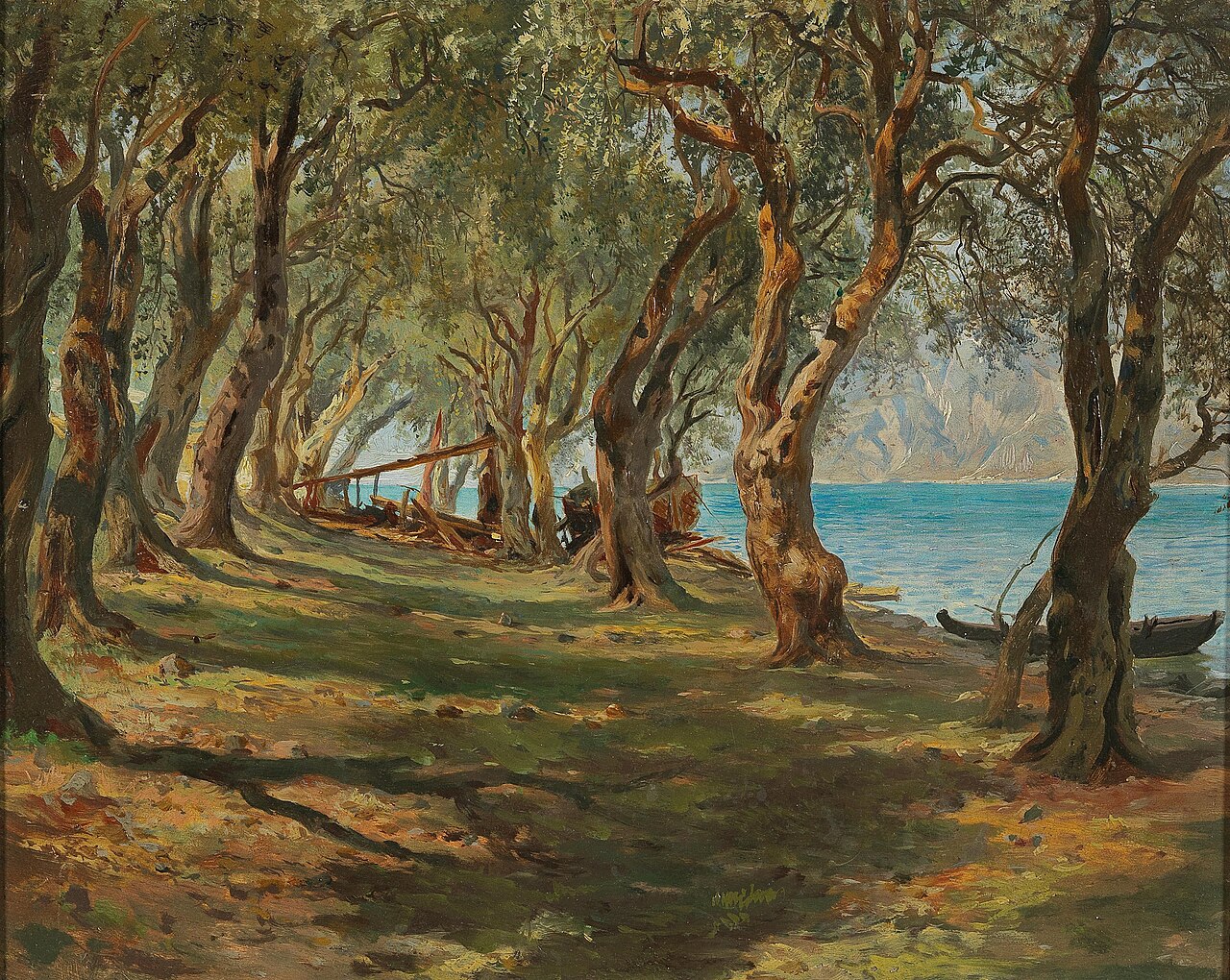 Olive Grove on Lake Garda by Carlo Brioschi