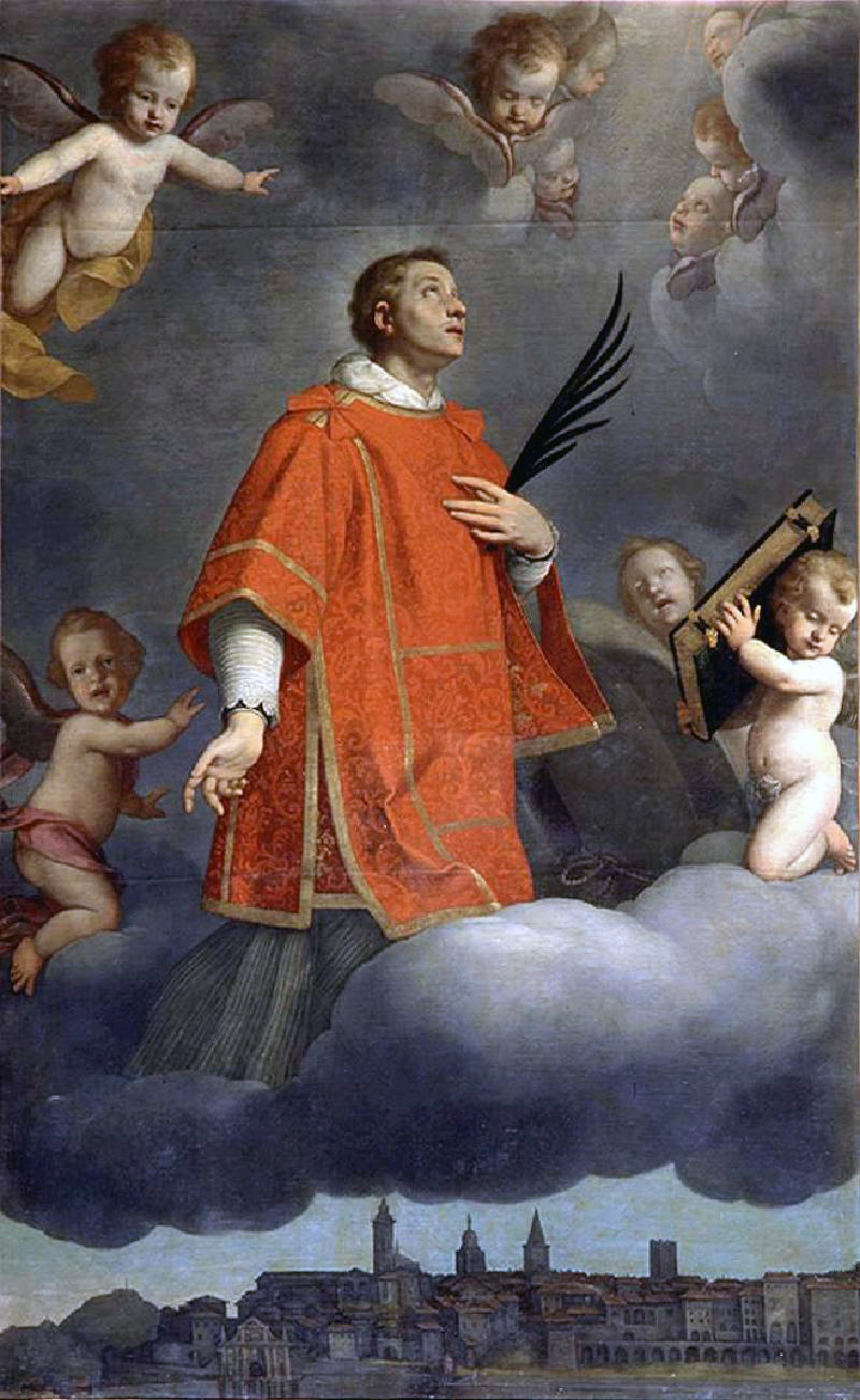 San Vincenzo in gloria by Carlo Ceresa