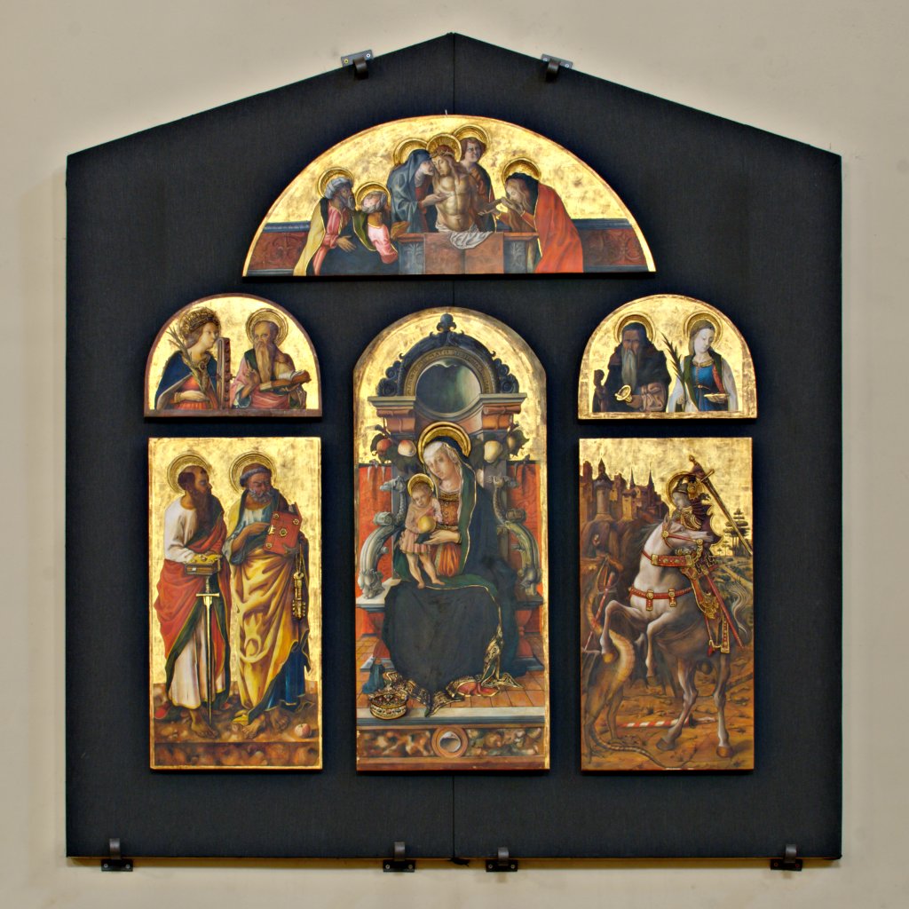 Porto San Giorgio Polyptych by Carlo Crivelli