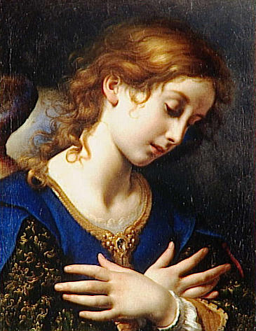The Angel of the Annunciation by Carlo Dolci
