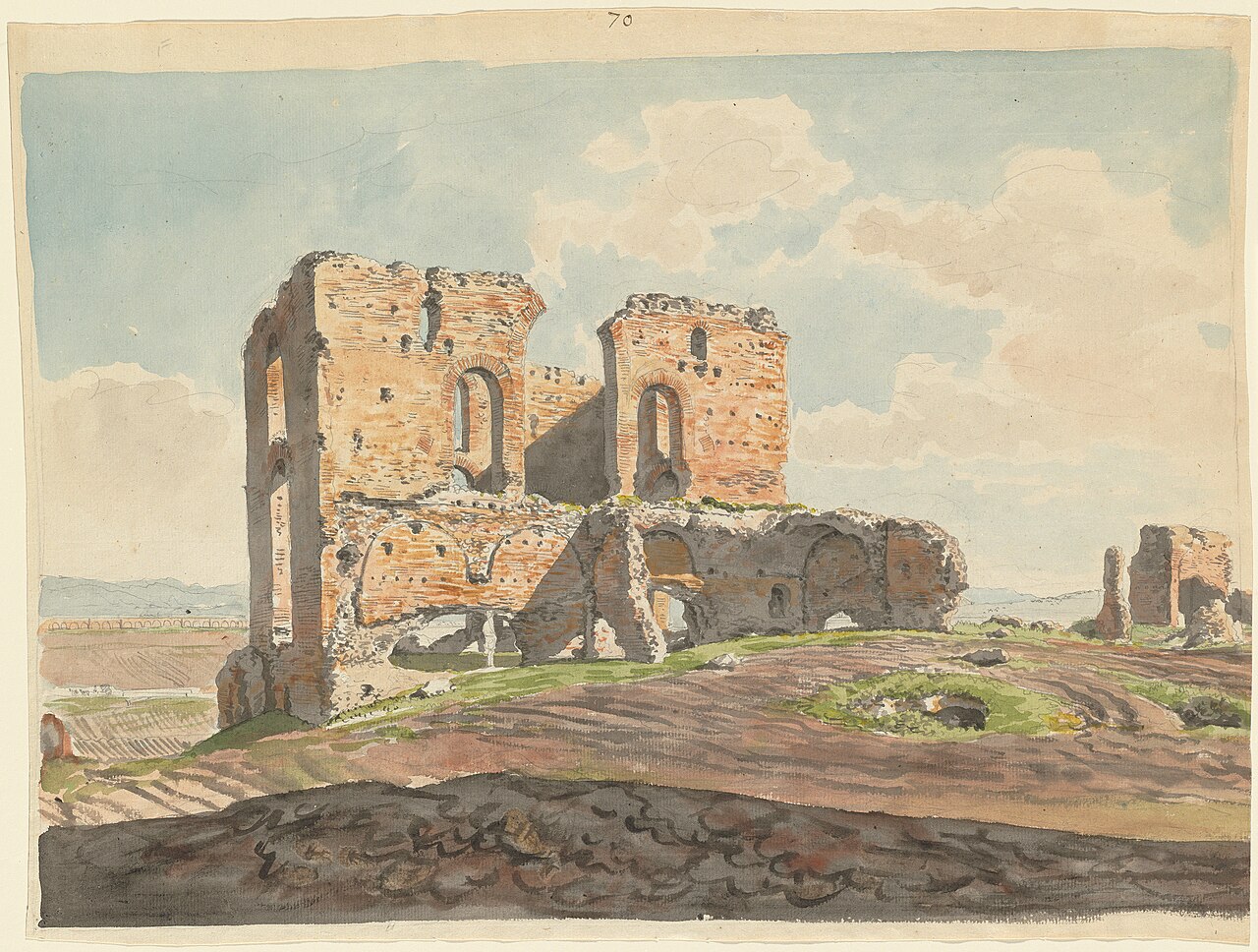 The Great Villa of the Quintilii on the Appian Way by Carlo Labruzzo