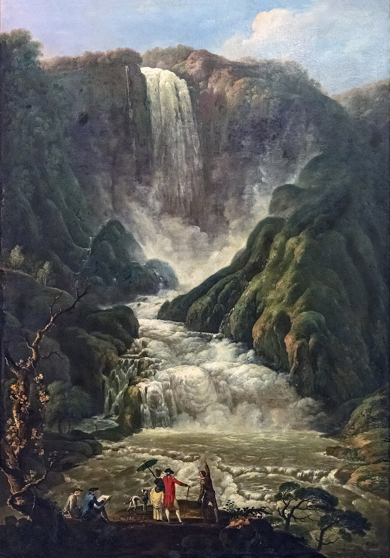 The Terni waterfall by Carlo Labruzzo