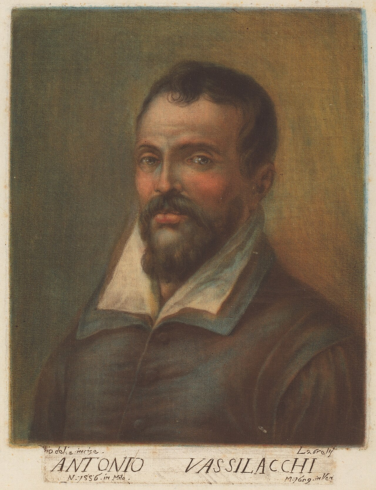 Antonio Vassilacchi by Carlo Lasinio
