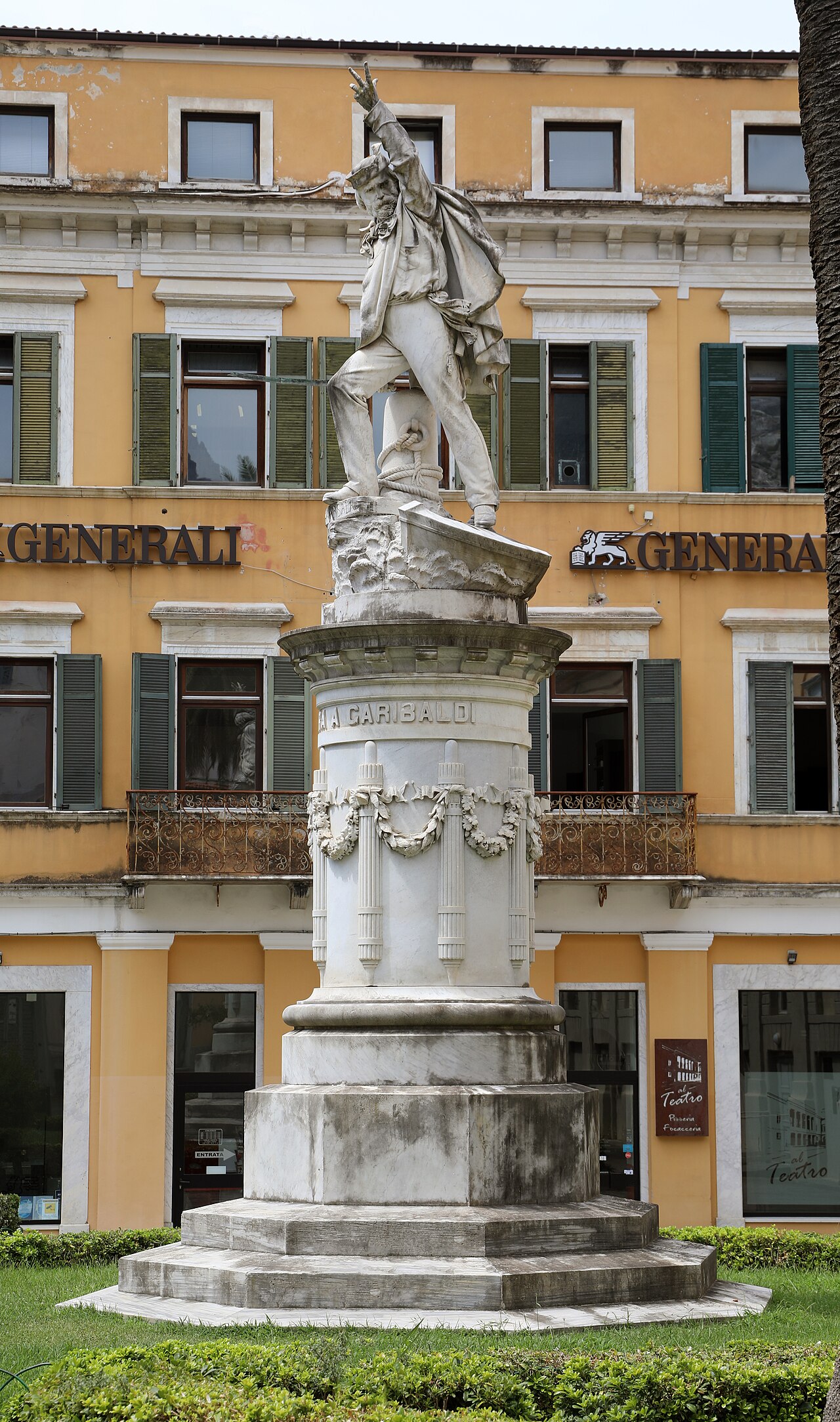 Monument to Giuseppe Garibaldi by Carlo Nicoli