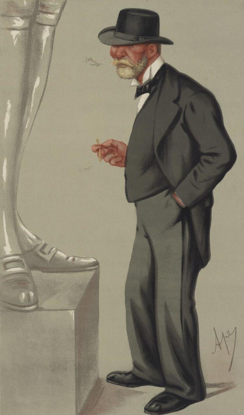 'Sailor, politician and sculptor' by Carlo Pellegrini