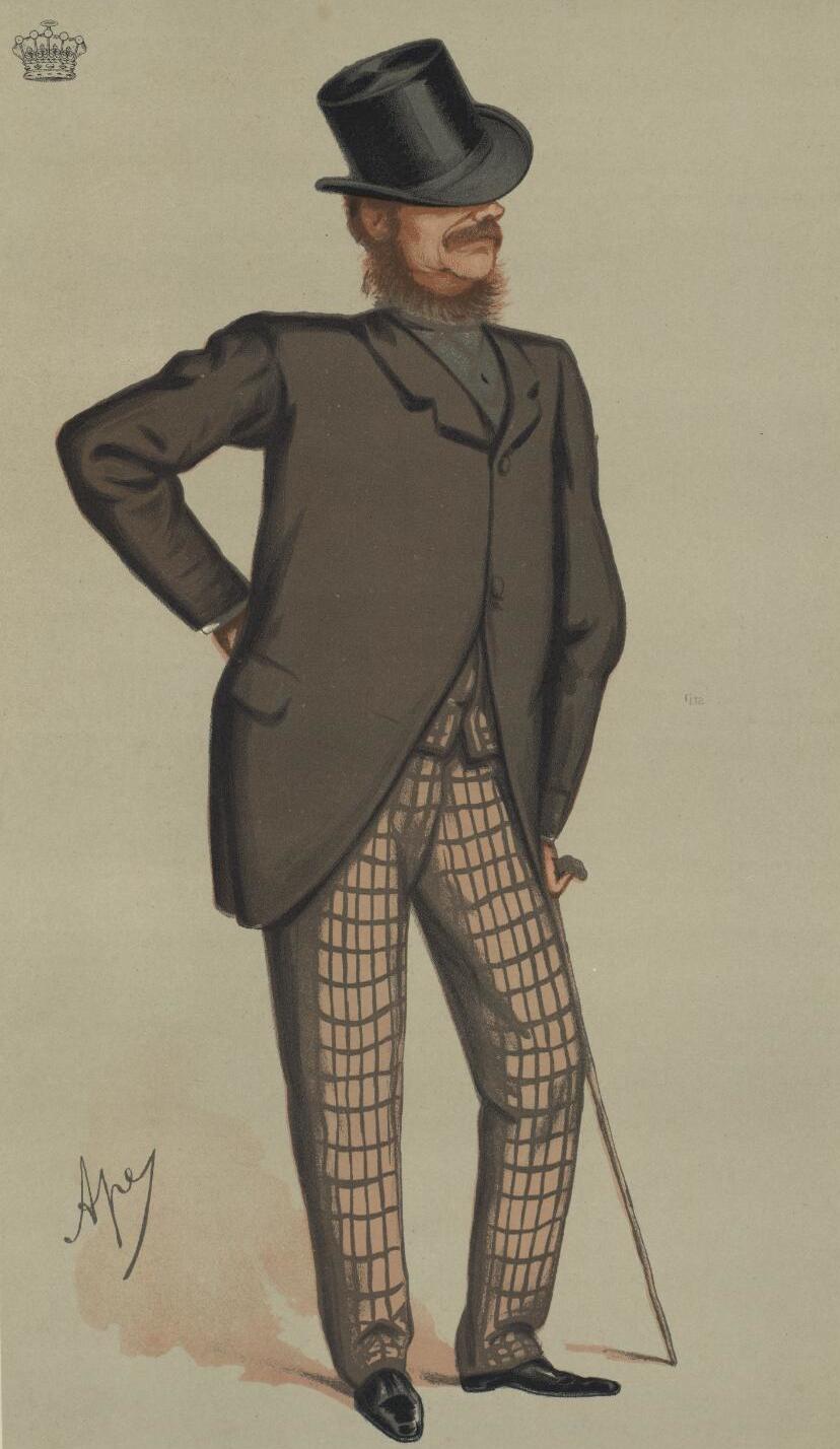 'The Tory bloodhound' by Carlo Pellegrini