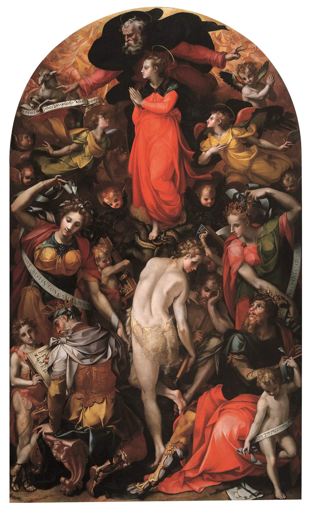 Dispute over the Immaculate Conception by Carlo Portelli