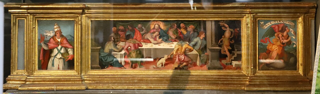 Pietà di Luco predella by Carlo Portelli