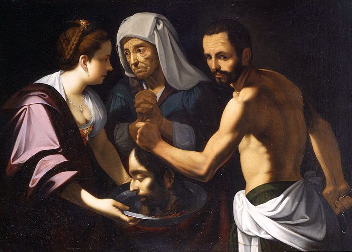 Salomé receives the Head of the Baptist by Carlo Sellitto