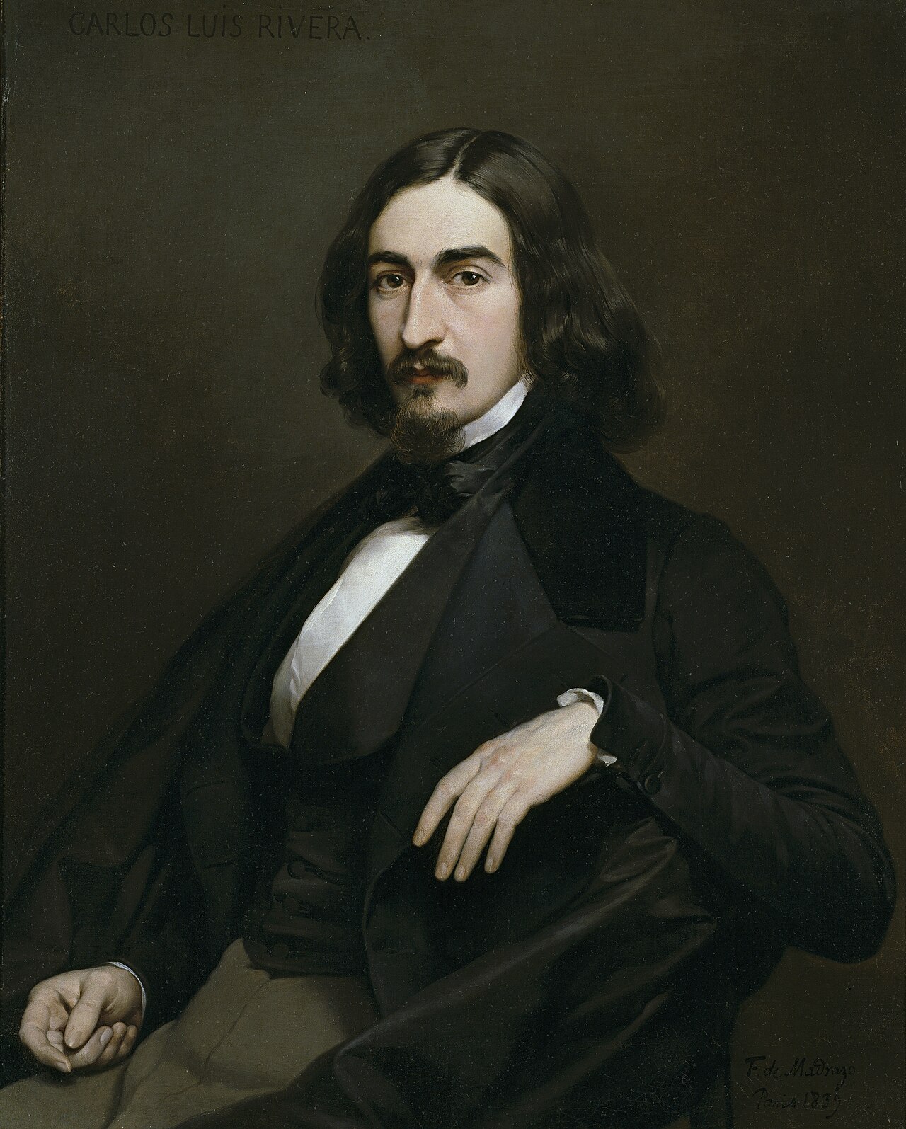 Portrait of Carlos Luis de Ribera y Fieve