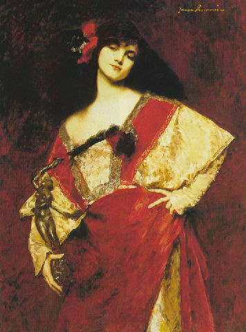 Portrait of Giovanella by Carolina Carlesimo