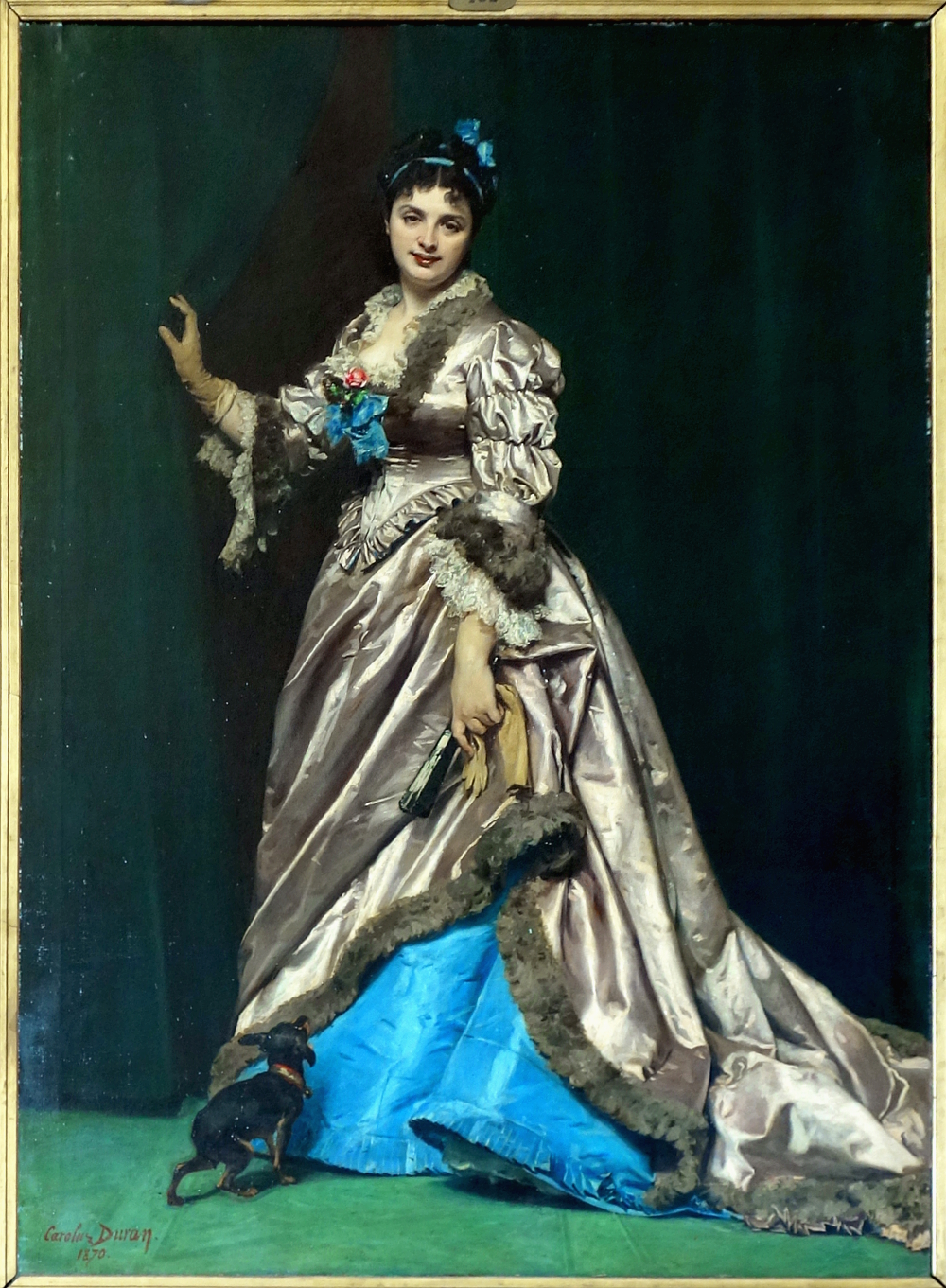 Portrait of Madame Ernest Feydeau by Carolus-Duran
