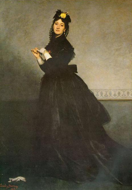 Portrait of Mme*** (Madame Durant) by Carolus-Duran