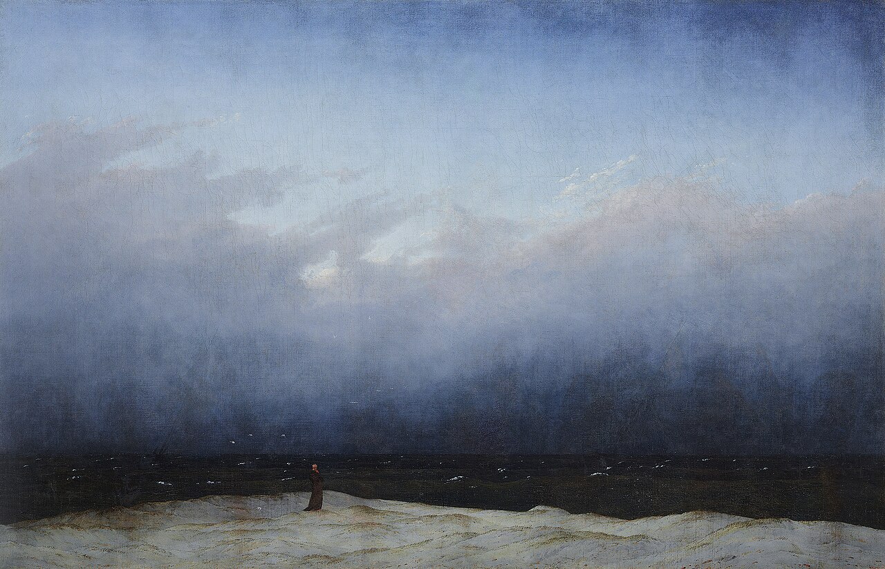 The Monk by the Sea by Caspar David Friedrich
