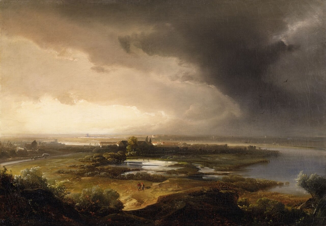 On the Lower Rhine by Caspar Scheuren