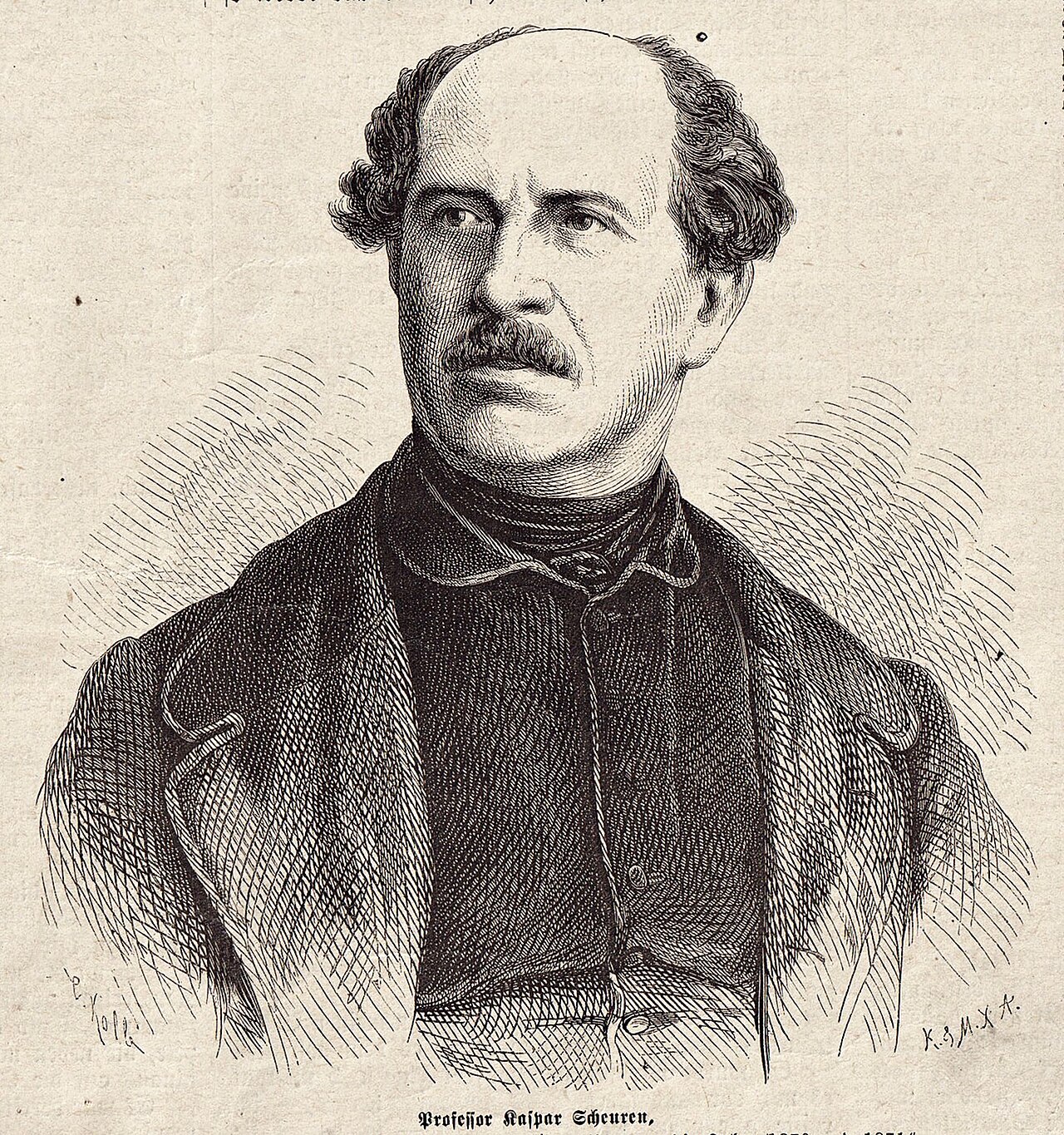 Portrait of Caspar Scheuren