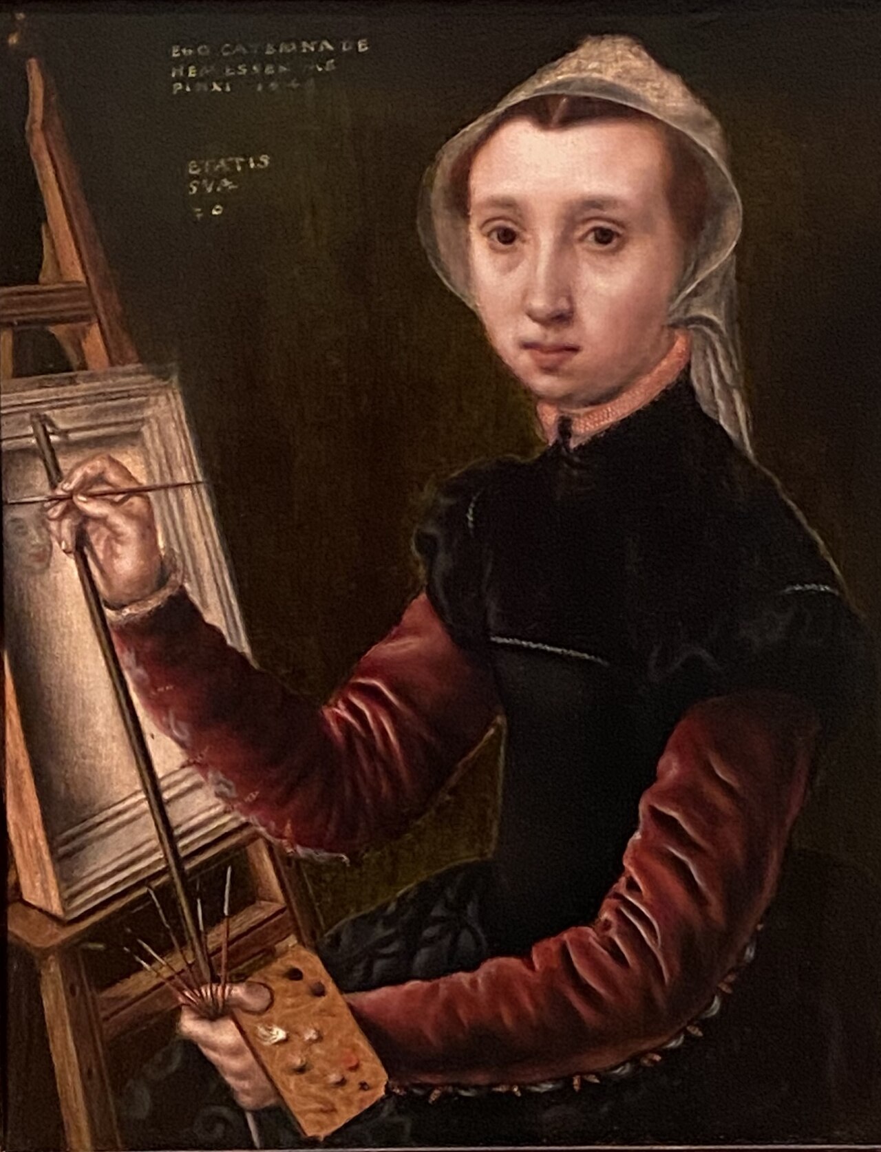 Self-Portrait of Catharina van Hemessen (Kunstmuseum Basel) by Catarina van Hemessen