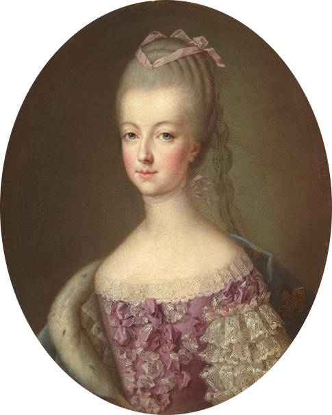 Marie Antoinette of Austria, Dauphine of France, ca. 1770 by Catherine Lusurier