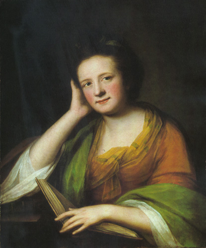 Portrait of Frances Moore Brooke (1724–1789) by Catherine Read