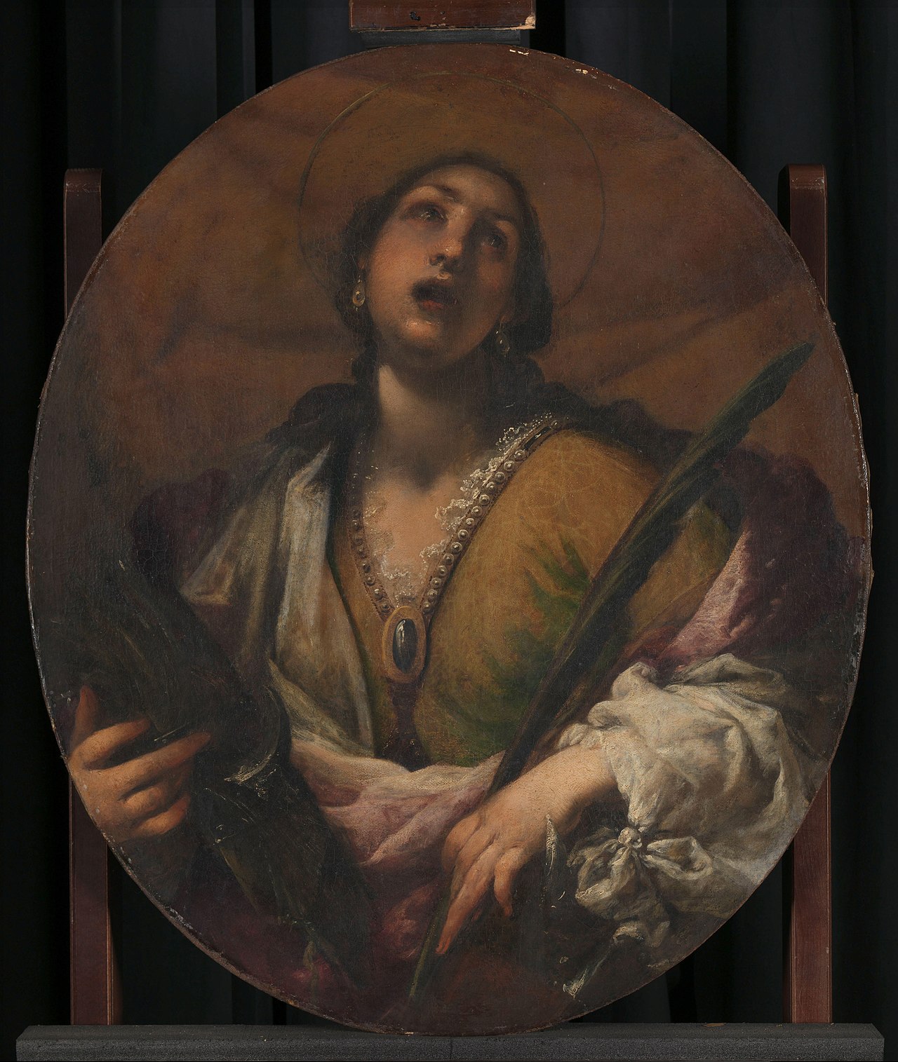 Saint Catherine by Cecco Bravo