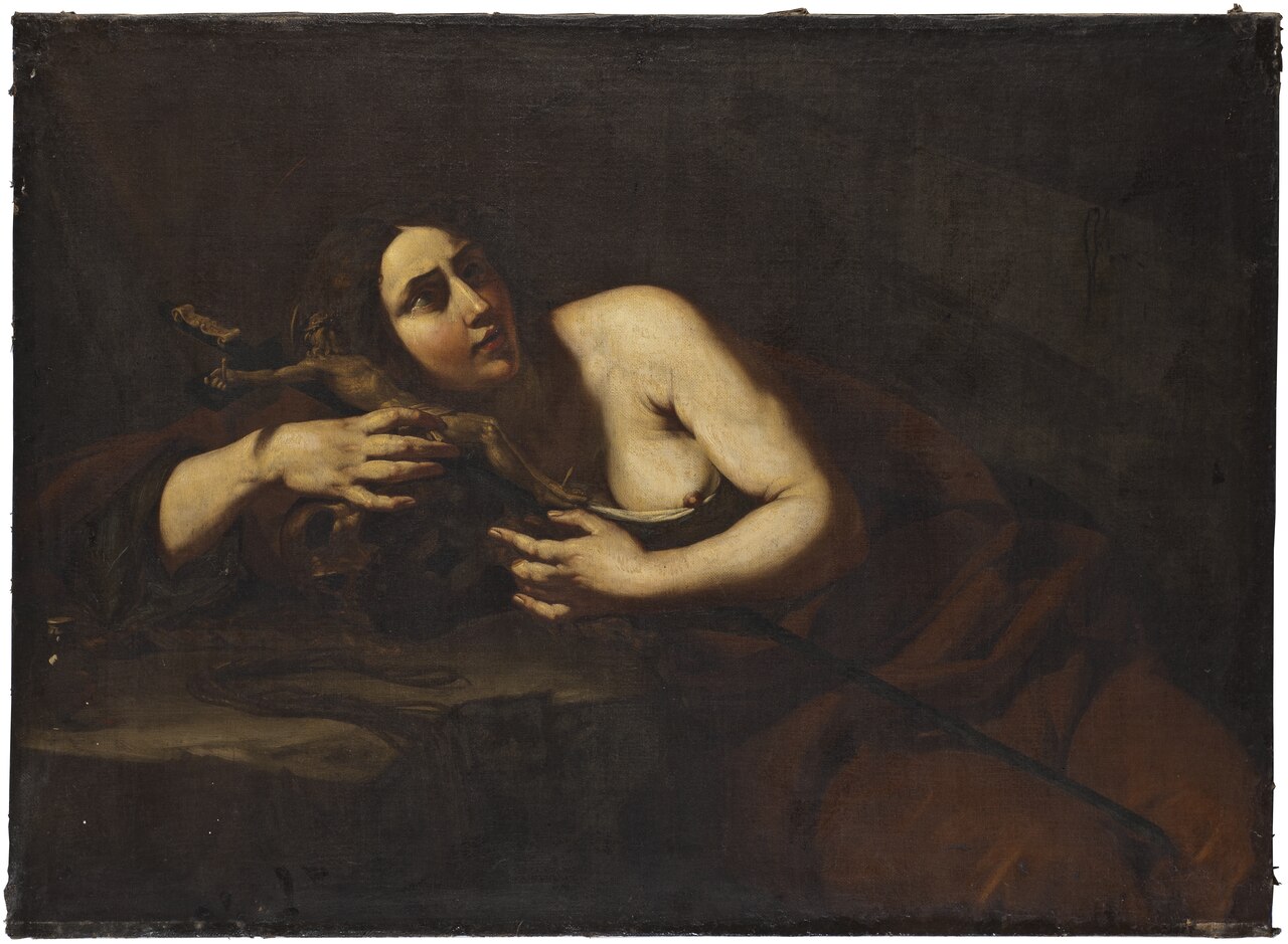 The Penitent Magdalen by Cecco del Caravaggio